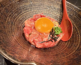 Dinner at YORONIKU TOKYO