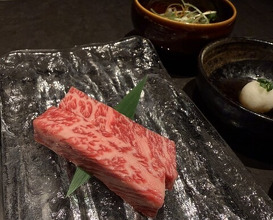 Dinner at YORONIKU TOKYO