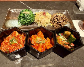 Dinner at YORONIKU TOKYO