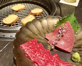 Dinner at YORONIKU TOKYO