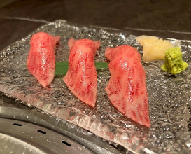 Dinner at YORONIKU TOKYO