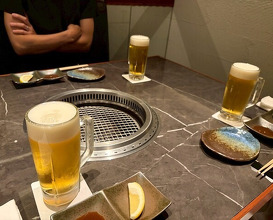 Dinner at YORONIKU TOKYO