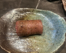 Dinner at YORONIKU TOKYO