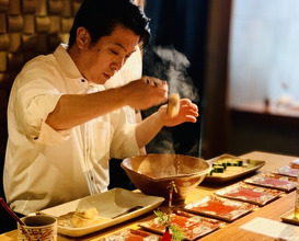 Dinner at Higashiyama Yoshihisa (東山 吉寿)