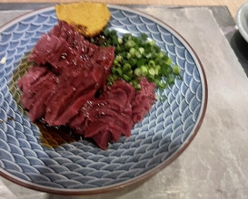 Dinner at Sumibi Yaki Yuji (炭火焼 ゆうじ)