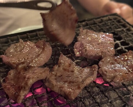 Dinner at Sumibi Yaki Yuji (炭火焼 ゆうじ)
