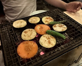 Dinner at Sumibi Yaki Yuji (炭火焼 ゆうじ)