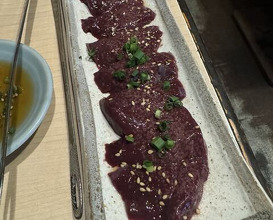 Dinner at Sumibi Yaki Yuji (炭火焼 ゆうじ)
