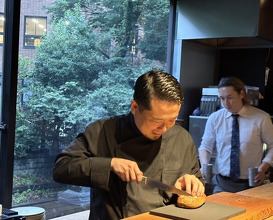 Dinner at Trace (トレイス)