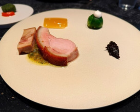 Dinner at Florilège