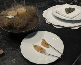 Dinner at Florilège