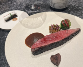 Dinner at Florilège