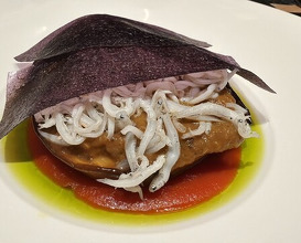 Dinner at Florilège