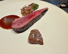 Dinner at Florilège