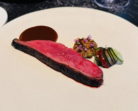 Dinner at Florilège