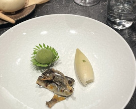 Dinner at Florilège