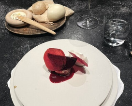 Dinner at Florilège
