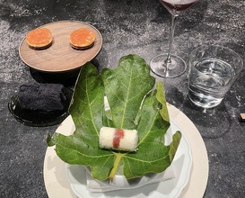 Dinner at Florilège