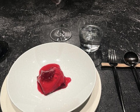 Dinner at Florilège