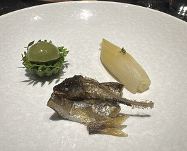 Dinner at Florilège