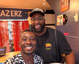 Dinner at Blazerz Food Joint