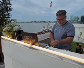 Dinner at Margate City, New Jersey