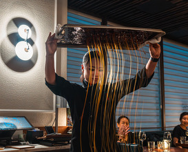Dinner at GUI Steakhouse NYC