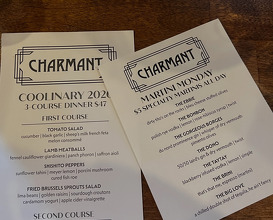 Dinner at Charmant