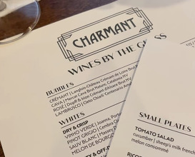 Dinner at Charmant