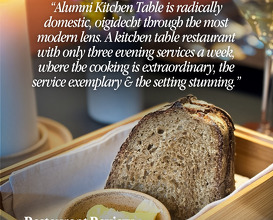 Dinner at Alumni Kitchen Table, Co Kildare