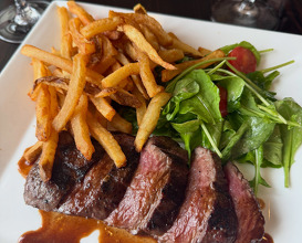 Dinner at Bastille