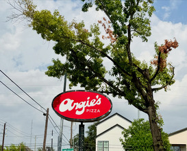 Dinner at Angie’s Pizza