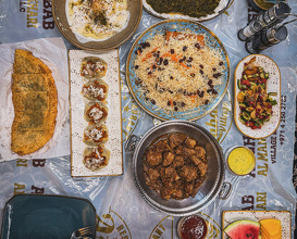 Dinner at Al Maktoum Road