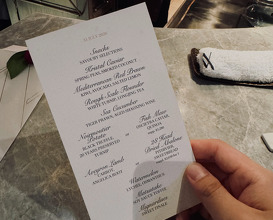 Dinner at VEA Restaurant