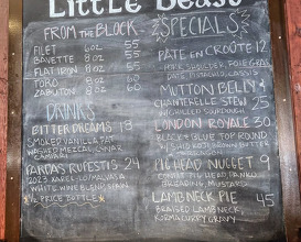 Dinner at Little Beast