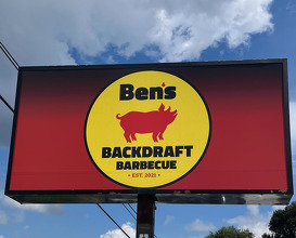Dinner at Bens Backdraft Barbecue