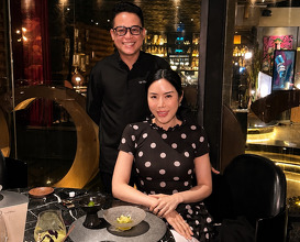 Dinner at Ho Chi Minh City, Vietnam
