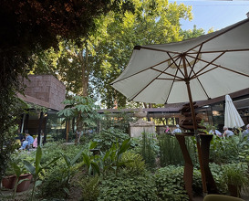 Dinner at The Garden Cafe
