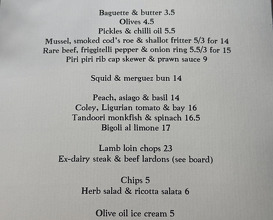 Dinner at The Shaston Arms