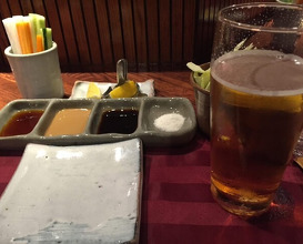 Dinner at Kushi Katsu A-bon (串かつ あーぼん)