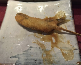 Dinner at Kushi Katsu A-bon (串かつ あーぼん)
