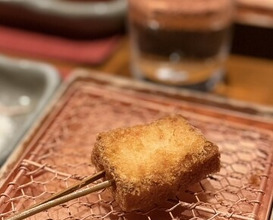 Dinner at Kushi Katsu A-bon (串かつ あーぼん)