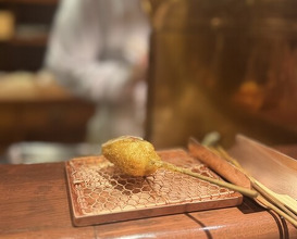 Dinner at Kushi Katsu A-bon (串かつ あーぼん)
