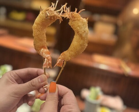 Dinner at Kushi Katsu A-bon (串かつ あーぼん)