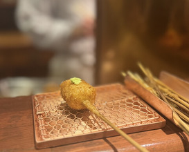 Dinner at Kushi Katsu A-bon (串かつ あーぼん)