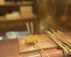 Dinner at Kushi Katsu A-bon (串かつ あーぼん)