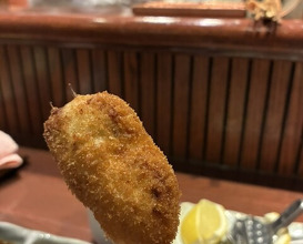 Dinner at Kushi Katsu A-bon (串かつ あーぼん)