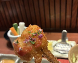 Dinner at Kushi Katsu A-bon (串かつ あーぼん)