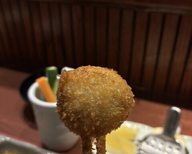 Dinner at Kushi Katsu A-bon (串かつ あーぼん)