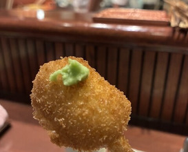 Dinner at Kushi Katsu A-bon (串かつ あーぼん)